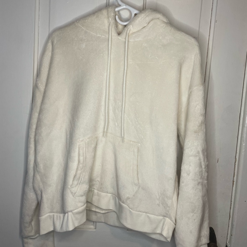 Super soft cream white hoodie size small
